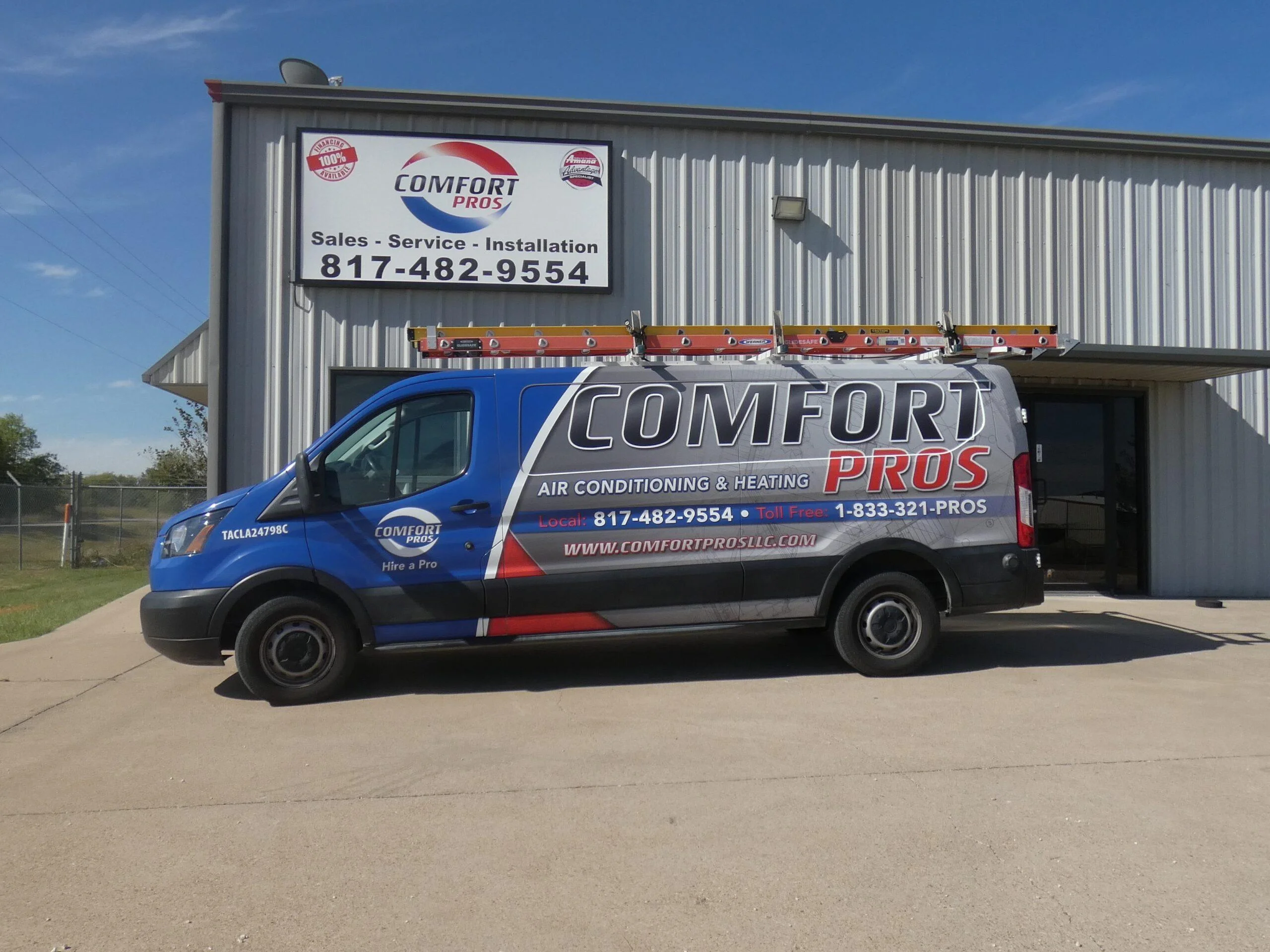 Contact - Comfort Pros HVAC Services In Cleburne, TX